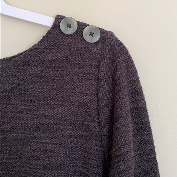 🆕 Ann Taylor LOFT Tweed Knit Navy Sweater - Picture 2 of 7